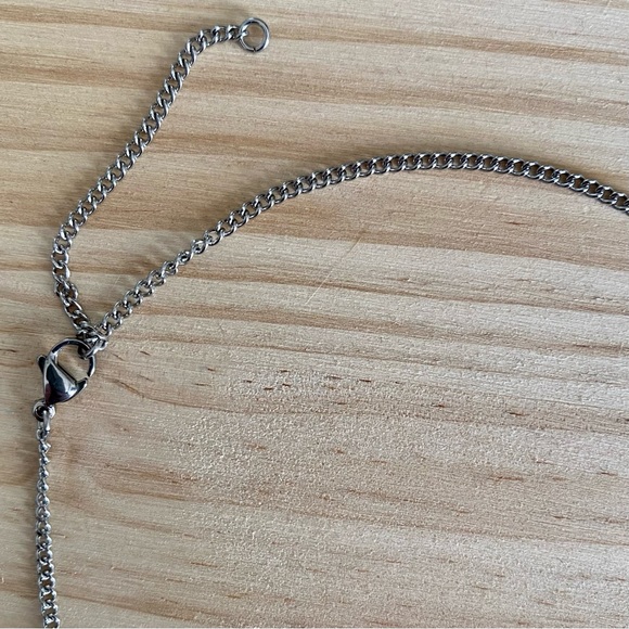 Handmade Clear Quartz Point Necklace - Picture 6 of 7